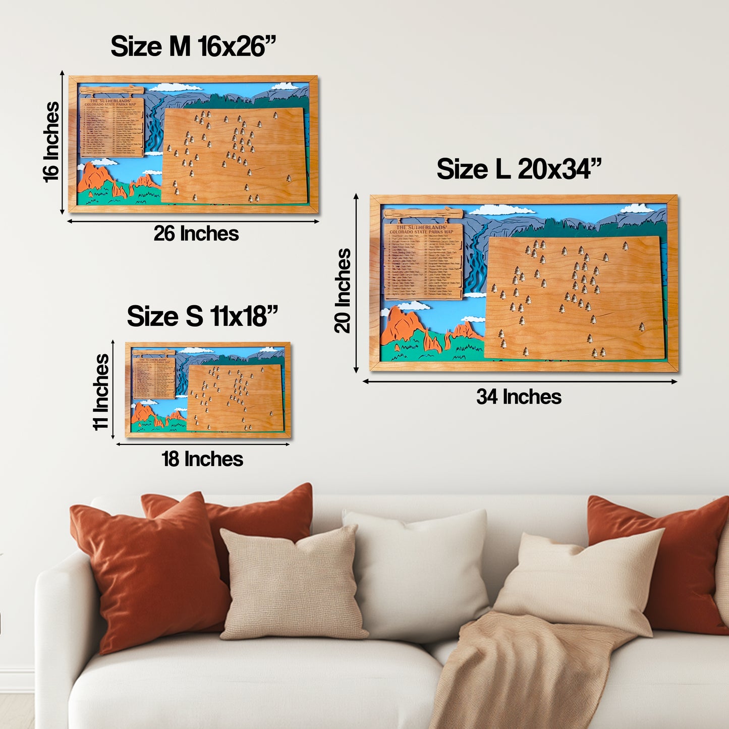 Colorado State Park Map, State Parks Marker, US Travel Map, family road trip tracker, Colorado state map poster, Colorado map