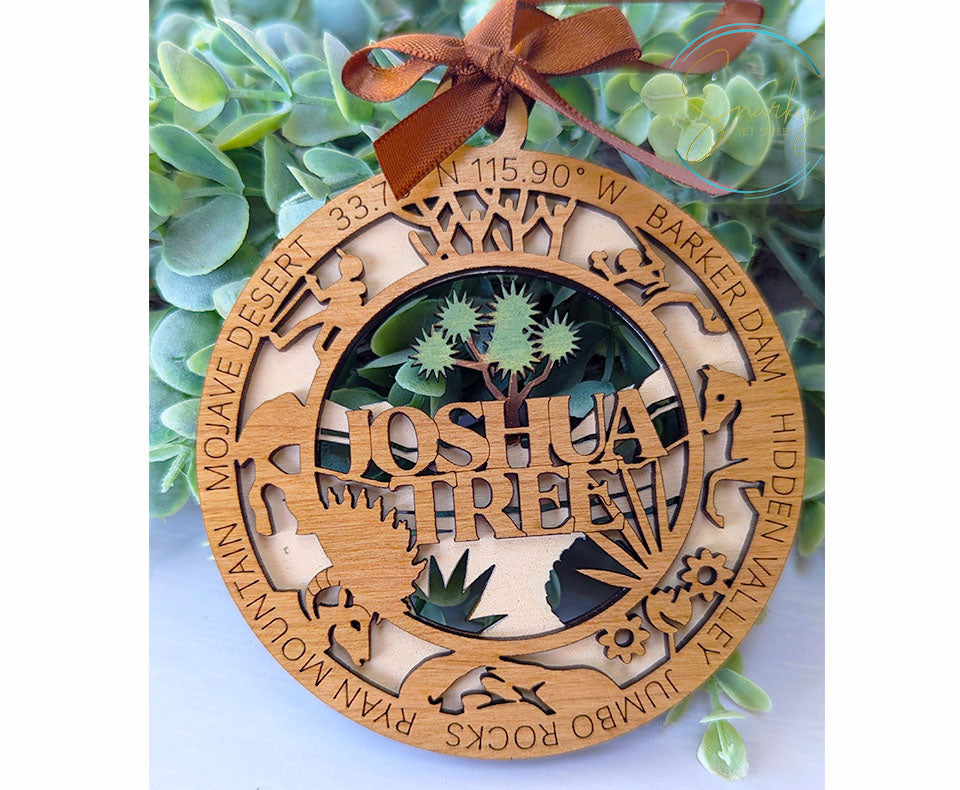 Joshua Tree national park ornament, Joshua Tree ornament, Joshua Tree souvenir, national park gifts, national park ornament, gift for hiker