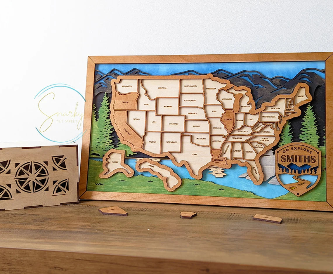 US Travel Map