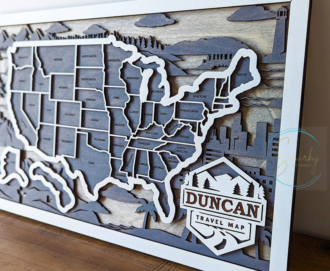 US Travel Map
