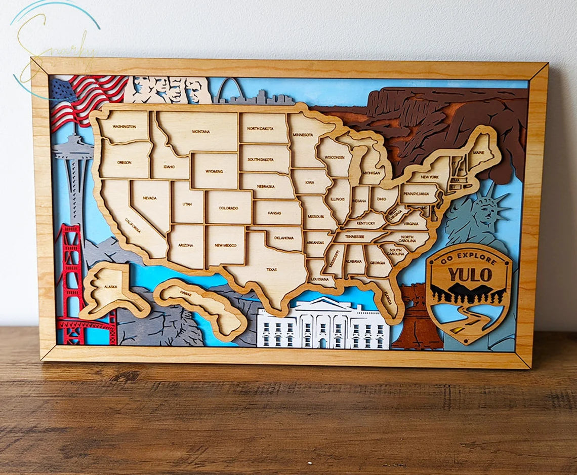 US Travel Map