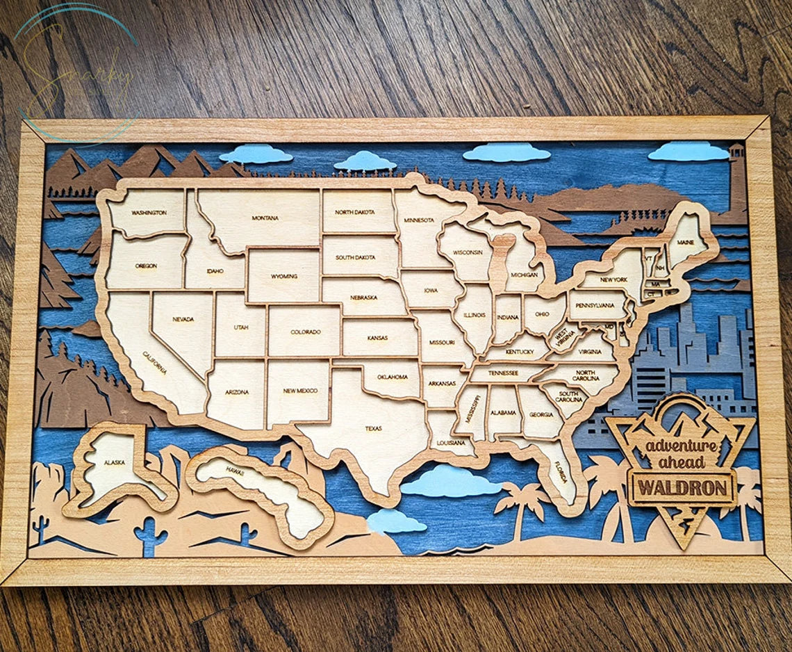US Travel Map