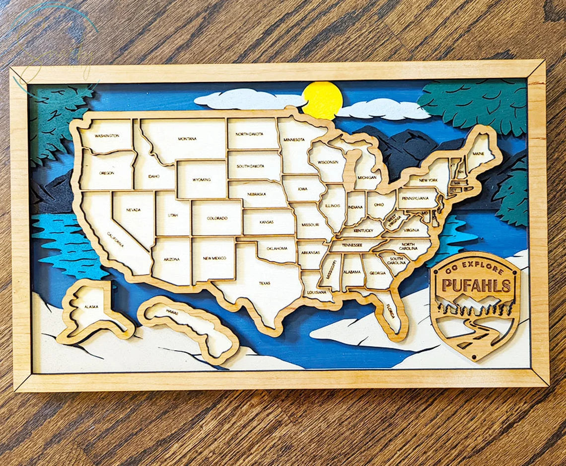 US Travel Map