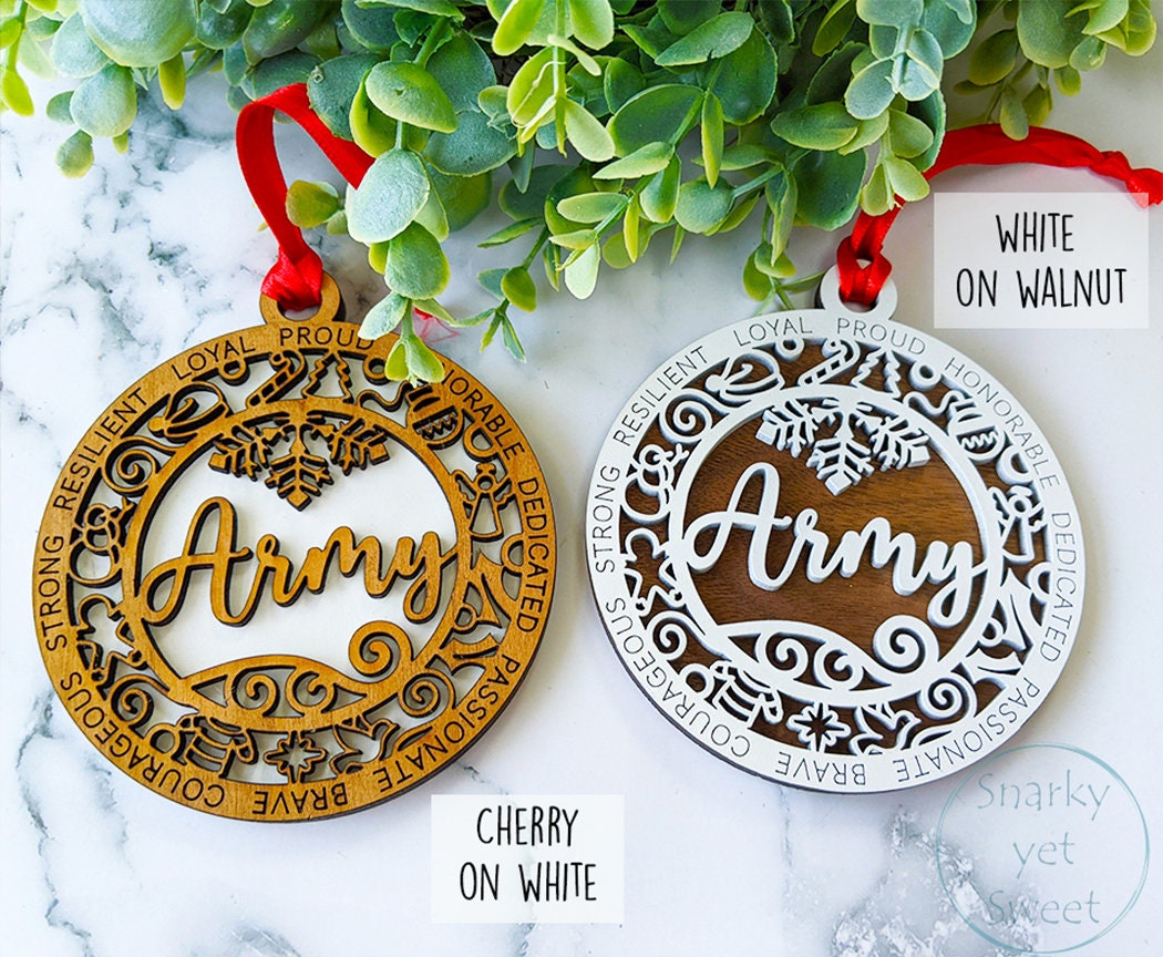 Volunteer layered ornament, volunteer ornament, non profit ornament, personalized ornament, unique wood ornament, gift for volunteer