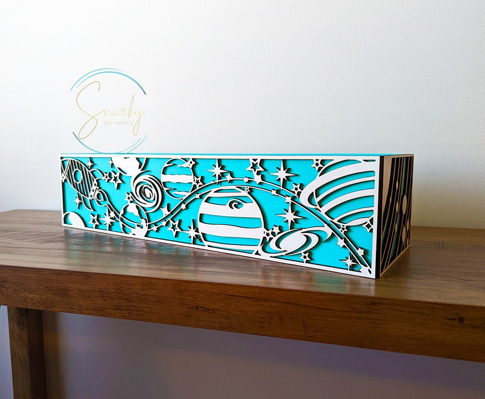 Space Themed Toilet Tank Box