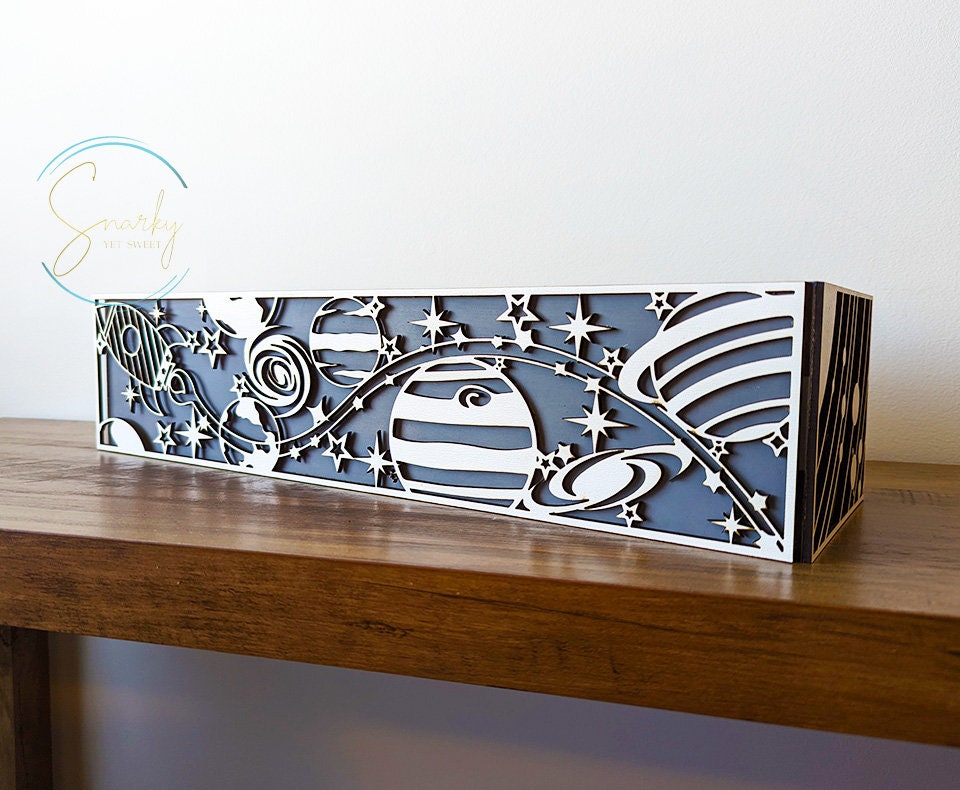 Space Themed Toilet Tank Box