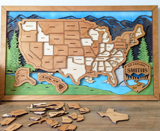 US Travel Map