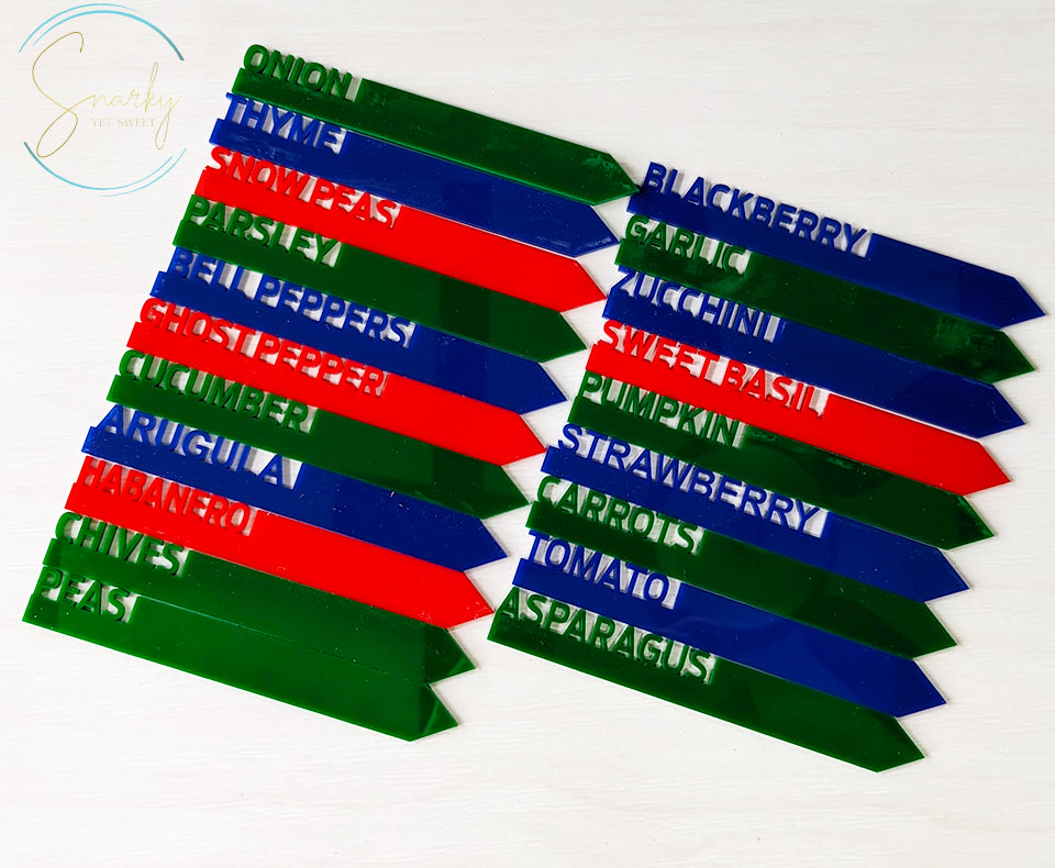 Plant stakes, garden stakes for vegetable, plant stakes funny, garden markers, plant marker set, garden decor, gift for garden lover