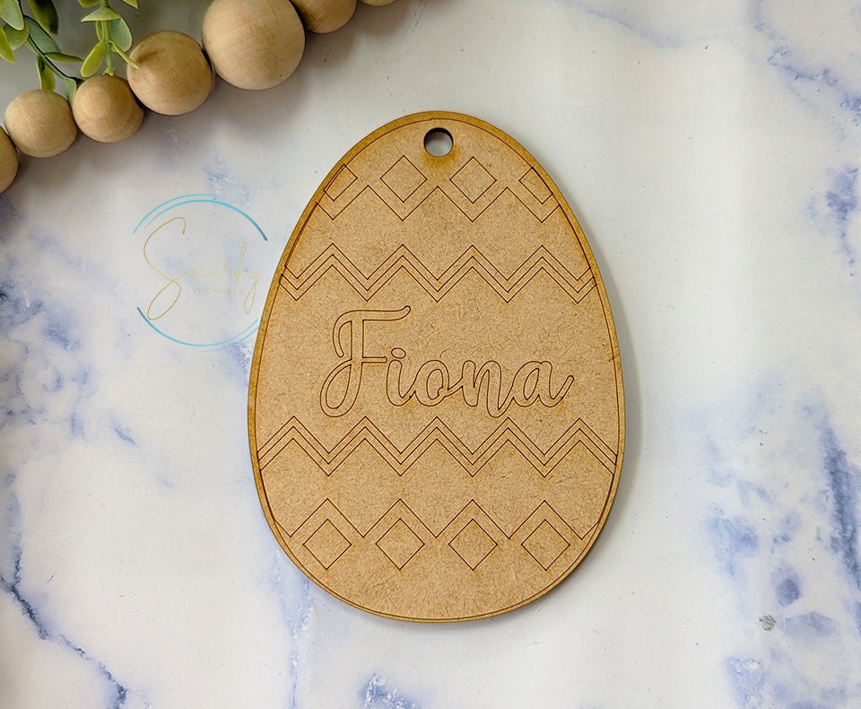 Kids Easter Eggs DIY kit, eggs coloring kit, laser engraved wood eggs, Easter decor, Easter basket filler, Easter basket gift